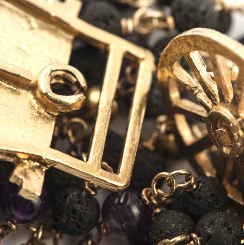 bracciale rrota lava dettaglio